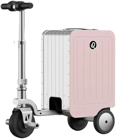 Electric Scooter Suitcase Smart Rideable Luggage 20" Motorized Suitcase — Smart Luggage, ZYATKSML
