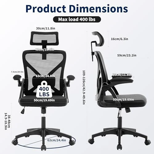 Ergonomic Desk Chair with Adjustable Lumbar Support — Smart Chairs, Nexthro