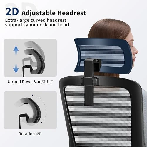 Ergonomic Desk Chair with Adjustable Lumbar Support — Smart Chairs, Nexthro