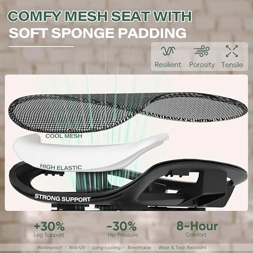 Ergonomic Office Chair with Footrest — Smart Chairs, GABRYLLY