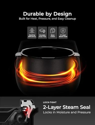High Pressure Rice Cooker 6-Cup Uncooked / 12-Cup Cooked — Multicooker, CUCKOO