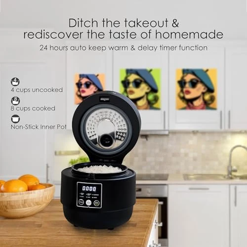 Rice Cooker 4 Cup Uncooked / 8 Cup Cooked — Multicooker, MAGiC COM