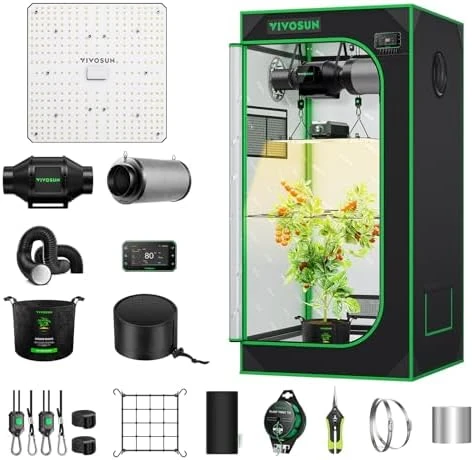 Smart Grow Tent Kit, 2-Plant System — Indoor Garden, VIVOSUN
