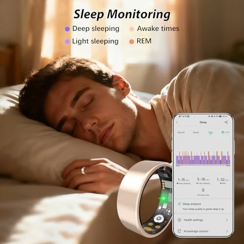 Smart Ring with Health and Sleep Tracking — Smart Ring, Nyweey