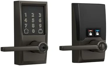 Smart Wi-Fi Lock with Lever Handle, Touchscreen Keypad, Keyless Entry — Smart Lock, SCHLAGE