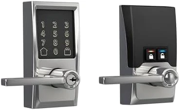 Smart Wi-Fi Lock with Lever Handle, Touchscreen Keypad, Keyless Entry — Smart Lock, SCHLAGE
