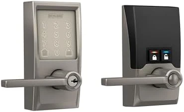 Smart Wi-Fi Lock with Lever Handle, Touchscreen Keypad, Keyless Entry — Smart Lock, SCHLAGE