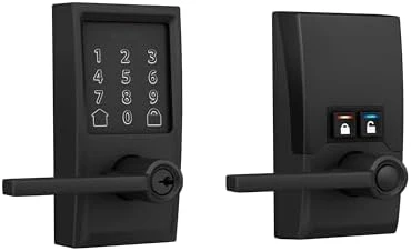 Smart Wi-Fi Lock with Lever Handle, Touchscreen Keypad, Keyless Entry — Smart Lock, SCHLAGE