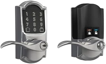 Smart Wi-Fi Lock with Lever Handle, Touchscreen Keypad, Keyless Entry — Smart Lock, SCHLAGE