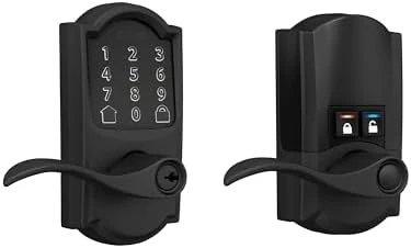 Smart Wi-Fi Lock with Lever Handle, Touchscreen Keypad, Keyless Entry — Smart Lock, SCHLAGE