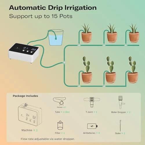 Zigbee Smart Watering Kit for Potted Plants — Irrigation System, THIRDREALITY