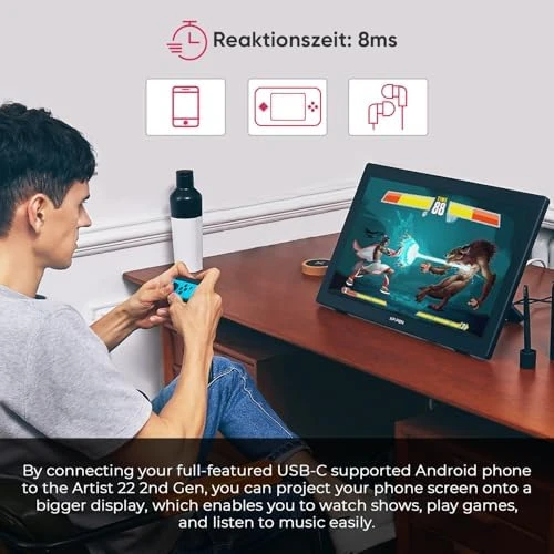 21.5 Inch Drawing Tablet with Screen — Drawing Tablet, XPPen