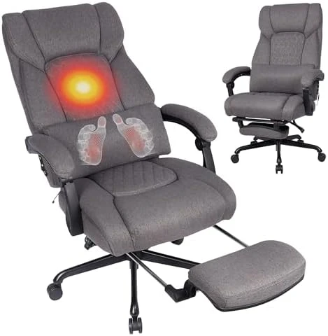 3D Kneading Massage Office Chair with Heat — Massage Chairs, EGSEAT