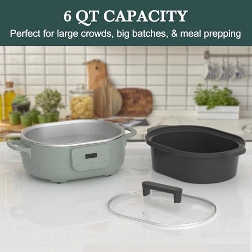 6 Quart Programmable Slow Cooker — Multicooker, MAGNIFIQUE EXPERIENCE DELIGHT