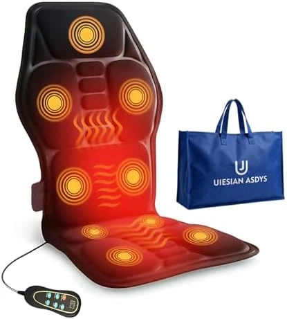Back Massager with Heat and Vibration — Massage Chairs, UieSian Asdys