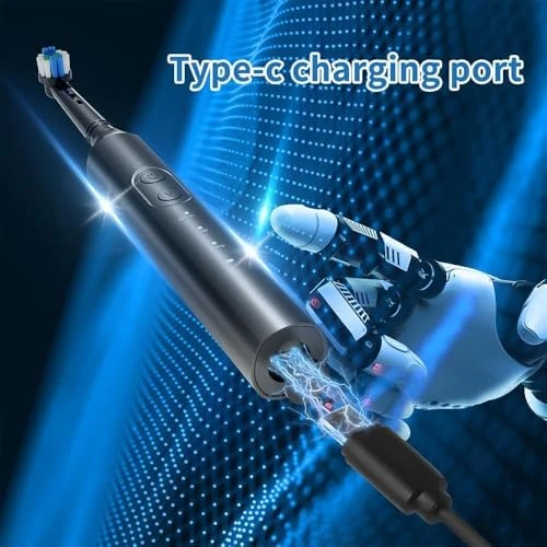 Deep Clean Rechargeable Electric Toothbrush — Electric Toothbrush, GRAUICI