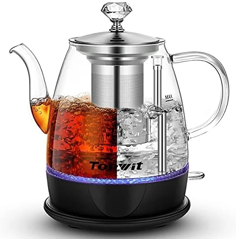 Electric Kettle with Glass Carafe — Electric Kettle, TopWit