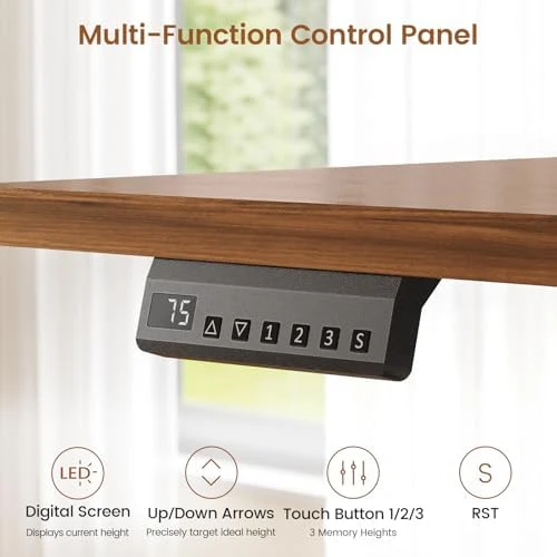 Electric Standing Desk with 6 Drawers — Standing Desk, SEDETA