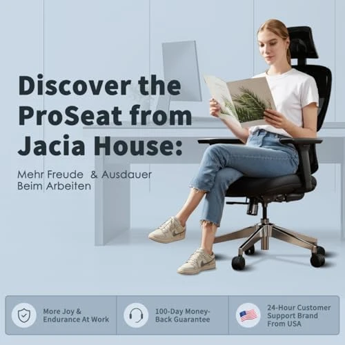 Ergonomic Mesh Office Chair — Smart Chairs, Jacia House