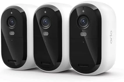 Essential Security Camera Wireless Outdoor 2K (3rd Gen, 2025 Release) — Security Camera, Arlo