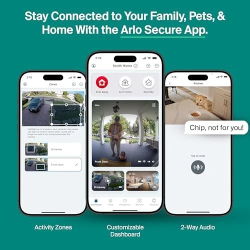 Essential Security Camera Wireless Outdoor 2K (3rd Gen, 2025 Release) — Security Camera, Arlo