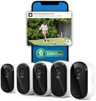 Essential Security Camera Wireless Outdoor 2K (3rd Gen, 2025 Release) — Security Camera, Arlo