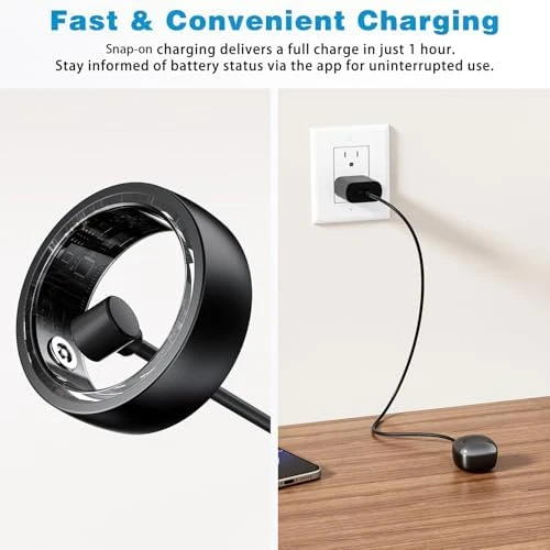 Fitness Tracker Smart Ring — Smart Ring, S SECRETTOP