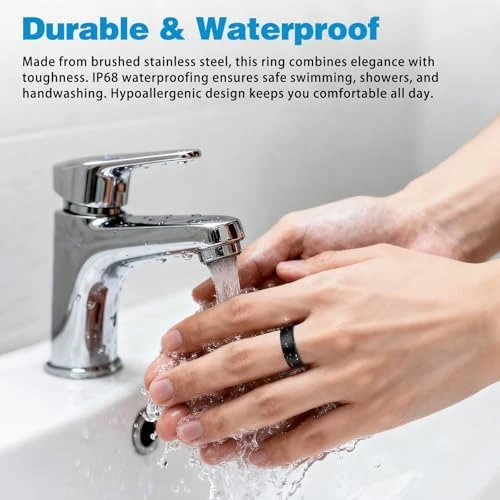 Fitness Tracker Smart Ring — Smart Ring, S SECRETTOP