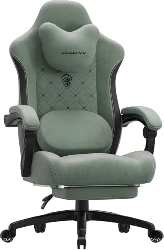 Gaming Chair with Heated Massage Lumbar Support — Massage Chairs, Dowinx