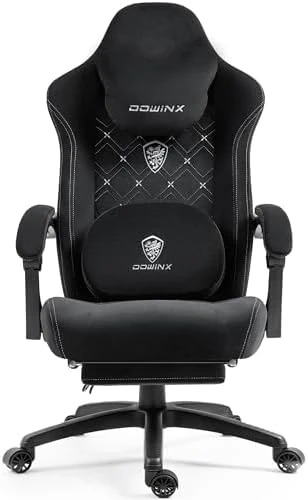 Gaming Chair with Heated Massage Lumbar Support — Massage Chairs, Dowinx