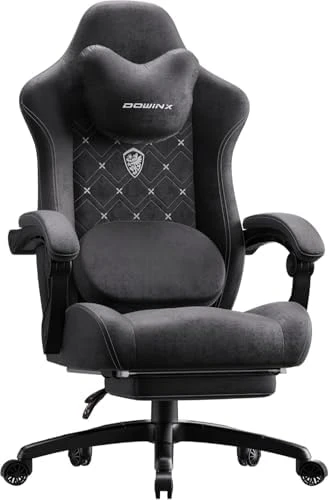 Gaming Chair with Heated Massage Lumbar Support — Massage Chairs, Dowinx