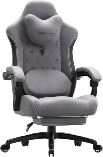 Gaming Chair with Heated Massage Lumbar Support — Massage Chairs, Dowinx