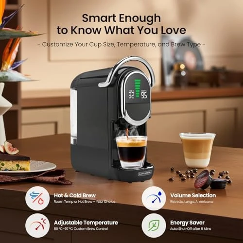 Mini Espresso Machine — Coffee Maker, CAPXSNOB