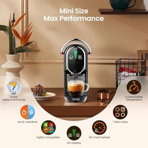 Mini Espresso Machine — Coffee Maker, CAPXSNOB