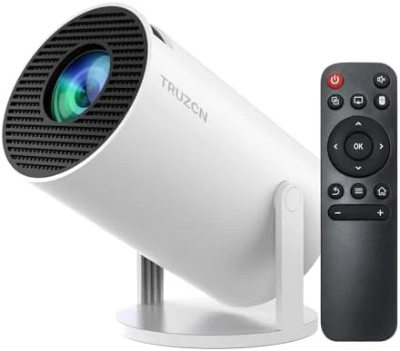Mini Projector with WiFi 6 and Bluetooth 5.2 — Smart Projector, Truzcn