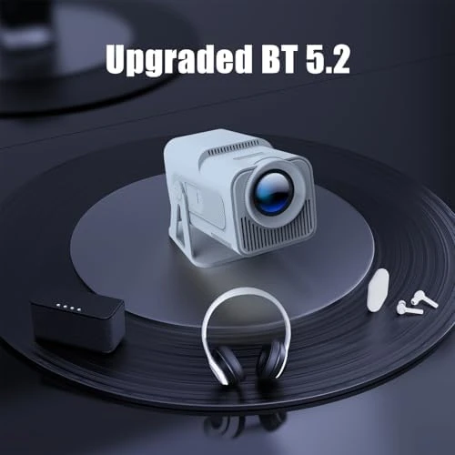 Mini Projector with Wifi and Bluetooth, Built-in Apps, Portable Smart 1080P Projector with 4K Support, Auto Keystone,... — Smart Projector, Magcubic