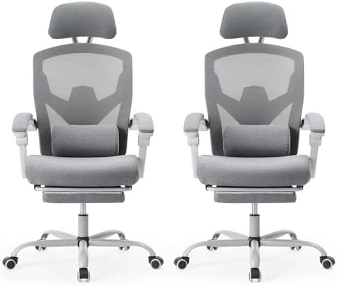 Office Computer Desk Chair with Footrest — Smart Chairs, Sweetcrispy