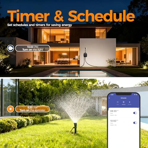 Outdoor Smart Plug Waterproof — Smart Plug, TESSAN