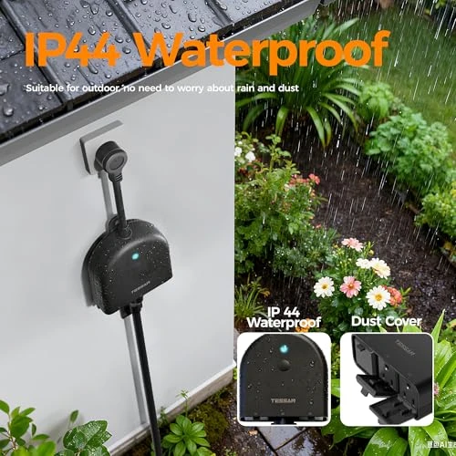Outdoor Smart Plug Waterproof — Smart Plug, TESSAN