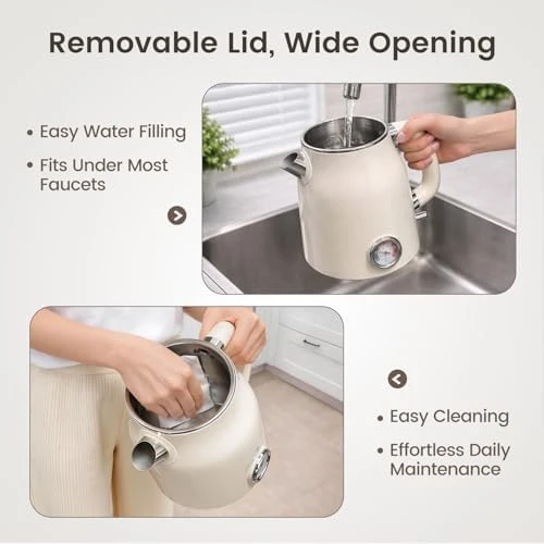 Retro Electric Kettle — Electric Kettle, Mecity