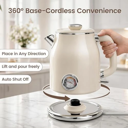 Retro Electric Kettle — Electric Kettle, Mecity