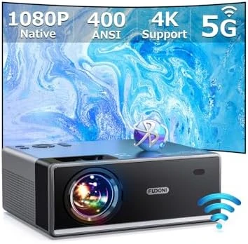 Smart Projector with WiFi 6 and Bluetooth 5.3 — Smart Projector, FUDONI