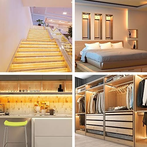 Warm White LED Strip Lights, Bright 300 LEDs, 3000K Dimmable Light Strip 16.4ft with Control Box — LED Strip Lights, Govee