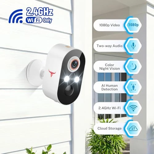 1080P Outdoor Wireless Security Camera — Security Camera, NodeBlaz