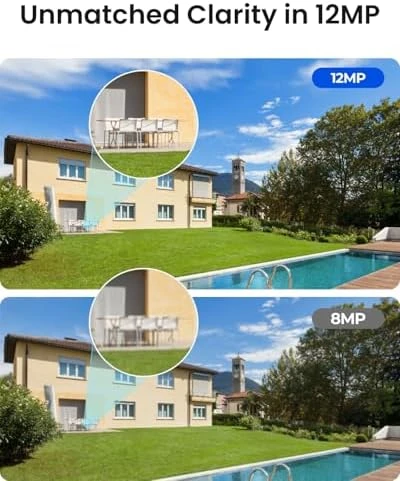 12MP PoE IP Camera Outdoor, Bullet Surveillance Camera — Security Camera, Reolink