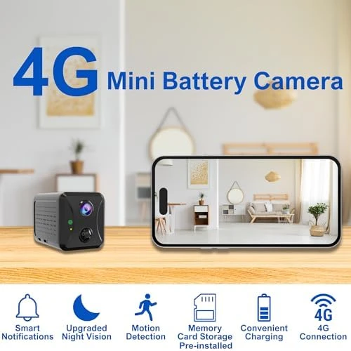 4G LTE Cellular Security Camera — Security Camera, FEICAMYZX