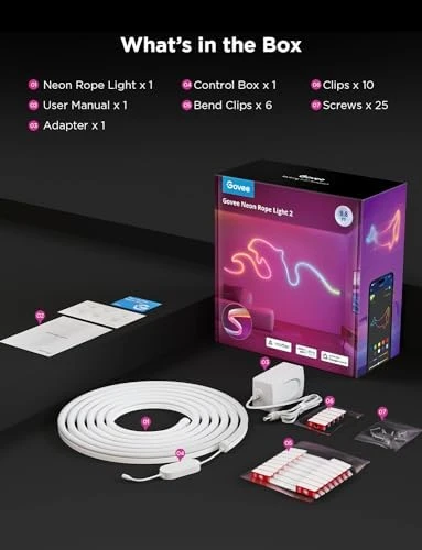 RGBIC Neon Lights — LED Strip Lights, Govee