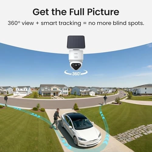 T2 Ultra 4K Security Cameras Wireless Outdoor, 4 Cam Kit, Smart Home Security System with TrueColor Night Vision, AI... — Security Camera, AOSU