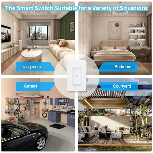 Touch Smart Switch - Single Pole — Smart Switch, Milfra