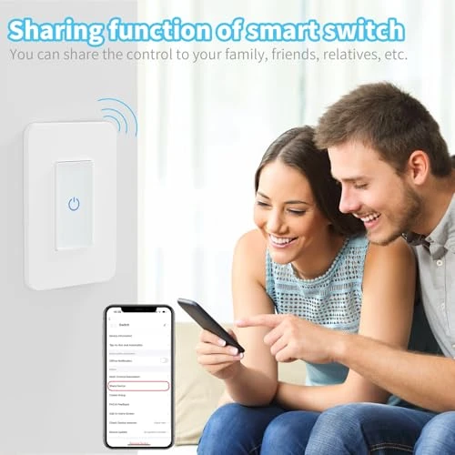 Touch Smart Switch - Single Pole — Smart Switch, Milfra